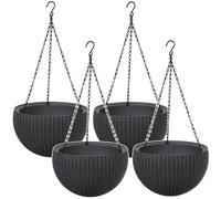 4 Pots Suspendus pour Plantes Keter 35 cm