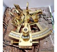 4 pouces en laiton massif Sextant Nautique Instrument de Travail Astrolabe navires Maritime Cadeau