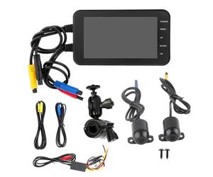 4 pouces moto DVR, 1080P étanche WiFi caméra avant et arrière DVR moteur Dash Cam conduite enregistreur vidéo Dash Cam moto moto électronique