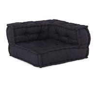 4 Poufs Modulaires Vidaxl En Tissu Anthracite