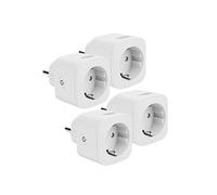 Luminea Home Control – Prises connectées SF-510 – Compatibles Apple HomeKit – 4 prises