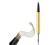 4 Prop Crayon À Sourcils Facile Control Dobule Smudgeproof Dobule Brows Spoolet Application Facile Pour Les Femmes Et Les Filles Ferme À Époque Où