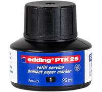[4-PTK25001] edding Recharge d'encre ptk 25 noir