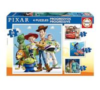 4 Puzzle evolutifs - FIlms disney Pixar