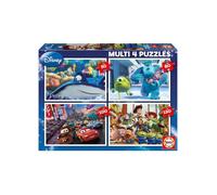 4 Puzzles Disney - Cars - Toy Story - Monstres et Cie Et Nemo 50 - 80 - 100 - 150 Pieces Educa