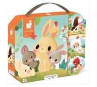 Puzzles Evolutifs Animaux Ferme de 6 à 16 pièces