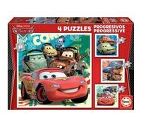 Puzzle progressif CARS - Garçon et Fille - A partir de 3 ans - Dessins animés et BD