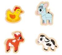 4 Puzzles Évolutifs Ferme Janod G