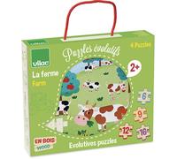 Puzzle GENERIQUE 4 PUZZLE EVOLUTIFS LA FERME