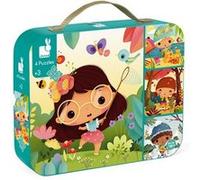 4 Puzzles évolutifs Janod Les saisons G