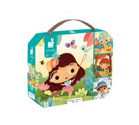 4 Puzzles Evolutifs Janod 4 Saisons de 6 à 16 pièces