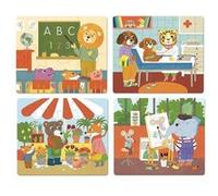 Vilac- 4 Puzzles évolutifs