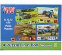 4 Puzzles In A Box - Tractor Ted