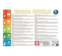 4 puzzles progressifs - EDUCA - Multi 4 Monster High 50-80-100-150