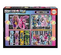 4 puzzles progressifs - EDUCA - Multi 4 Monster High 50-80-100-150