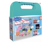 4 puzzles progressifs peppa pig