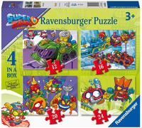 4 Puzzles - Super Zings - 12, 16, 20 Et 24 Pièces