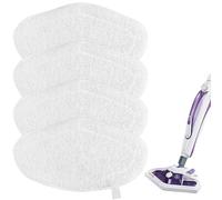 4 Rechange Lavables pour Polti Vaporetto Brosse Vaporforce PAEU0332 | Lingettes Reutilisable Pour Brosse PAEU0332 Polti Vaporetto