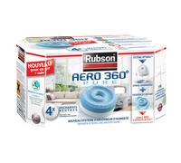 4 recharges Rubson pour absorbeur d'humidité Aéro 360° Pure