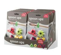 4 repose-cuillère colorés Multicolore