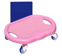 4. Roues à rouleaux d'exercice - Roue à double AB lourde avec fixations à bande de résistance | Full hody Core Trainer Roller, Roue à rouleau de fitness réglable avec roues robustes et poignées, idée