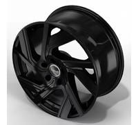 4 Roues en Alliage 19 Dédicace Opel Grandland X Hybrid 7,5J ET42 Noir Poli