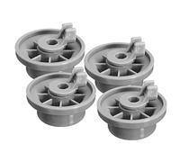 4 Rouleaux de rail panier inférieur lave-vaisselle Pièce rechange pour Neff Compatible avec le numéro 165314