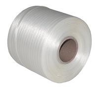 4 rouleaux de ruban de cerclage de 9 mm de large, 500 m de long chacun, résistance à la déchirure 275 kg pour noyau de presse 60 mm