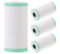 4 Rouleaux Rouleau de Papier D'impression Thermique Vert, 4 | Reçu Caisse, Usage Hôpital et Maison, Format Compatible Imprimantes Thermiques, Lot Pratique