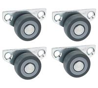 Döner + Helmer 791431 Roulette fixe spéciale parquet 30 x 14 mm Roue en TPE Gris