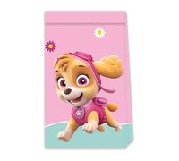 Procos Sachets en papier Pat' Patrouille Stella Rose 4 sachets Taille unique