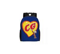 (4)Sacs à dos Brown Monkey Curious George pour hommes, femmes, étudiants, cartable de 15 pouces