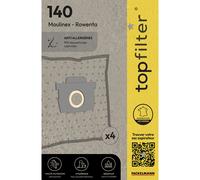 4 sacs aspirateur Rowenta Silence Force Moulinex TopFilter Premium TopFilter