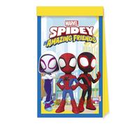 Procos 4 Sacs Cadeaux Spidey et Ses Amis - Rouge