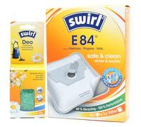 4 Sacs D'aspirateur + Billes Déodorantes Compatible avec Electrolux E 49, Z 1100... 1199 Mondo | Compatible avec Swirl E84 - E 84 | 4 Sacs, Désodorisant, Accessoires, Pièces Détachées