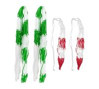 4 Sacs en Filet De Football, Filet De Rangement De Football, Sac en Filet De Basket-Ball, Sac en Filet Portable, Sac De Basket-Ball