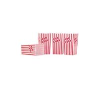 Seaux réutilisables - INFACTORY - 2 L - Blanc avec bandes rouges - Empilables - Faciles à nettoyer