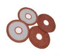 4 Serpillières Microfibre pour MOVA Mobius 60 4 Serpillières | Microfibre fonctionnelle, absorption élevée, compatible pour mova Mobius 60, lavage pour sol pour efficace, set de 4 pièces