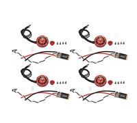 4 Set RC Drone Brushless Motor and ESC Anti Interference Quick Response 45A ESC Brushless Motor for FPV 5in 6in Drone (3600KV)