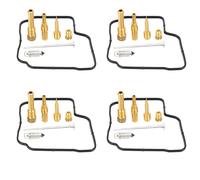4 Sets 1/4 Ensembles Motorcyclce Carburateur De Réparation Outil Kit Pour Honda Cbr250 Cbr14 Cbr17 Cbr19 Mc14 Mc17 Mc19 Cbr400rr Cbr23 Nc23 ""Nipseyteko