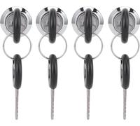 4 sets de serrure Cam Lock en alliage de zinc pour le tiroir de la boîte aux lettres avec clé (103-20)
