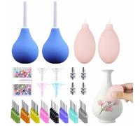 4 Sets d'outils en Céramique, Bouteilles d'applicateurs, Bouteilles d'aiguilles de Précision Polyvalentes DIY, pour le Quilling de Papier DIY Craft Tattoo Jam Peinture, Peinture œuvres d'art Hobbies