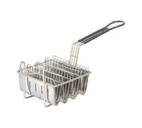 4-Shell Taco Fryer Basket - Stainless Steel Tortilla Mold, Frying and Baking Tool for Tacos, Party, Restaurant, Catering, Home Kitchen, Family Dinner, Cooking, and Outdoor Grilling