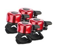 Infactory : 4 sonnettes Sport Rouge