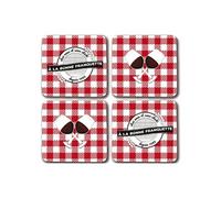 4 sous verres - Bonne Franquette