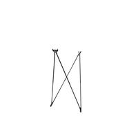 4 STABLE STICKS - Modèle Sit Stick - Canne de Pirsch et tir Longue Distance-pour Tirs à Genoux, Assis, en Pente/Montagne-Stabilité optimale-Démontable/Ajustable-Ultra Légère, Résistante-Noir