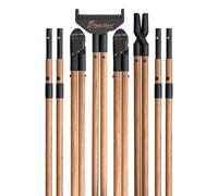 4 STABLE STICKS - Modèle Ultimate - Canne de Pirsch et tir à Longue Distance - Stabilité optimale - Démontable/Ajustable - Tirs Debout, à Genoux et Assis-Ultra Légère, Résistante