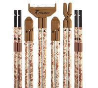 4 STABLE STICKS - Modèle Ultimate - Canne de Pirsch et tir à Longue Distance - Stabilité optimale - Démontable/Ajustable - Tirs Debout, à Genoux et Assis-Ultra Légère, Résistante