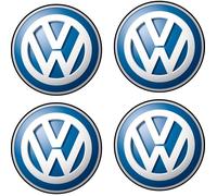 4 stickers autocollants Logos Emblème Volkswagen 5x5cm