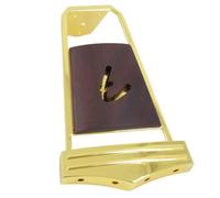 4 String Guitar Trapeze Tailpiece Bridge for Jazz Archtop Guitar Replacement Gold